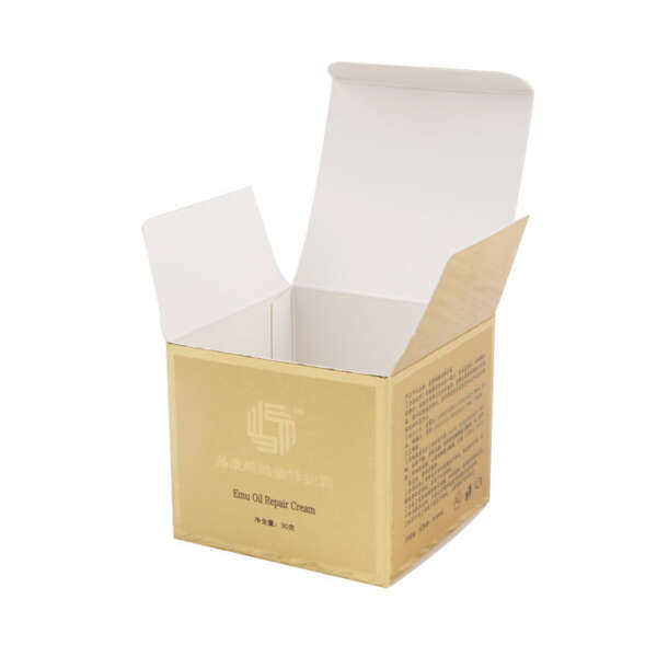 luxury face cream skin care printed paper carton box - product packaging use