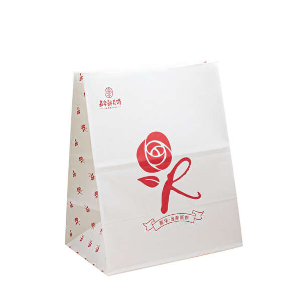 Custom printed SOS cookie snack coffee bag for cookies, snacks, lunch, coffee and restaurant takeaway packaging