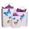 kraft paper reusable fashion kraft gift bag with logo printing detail