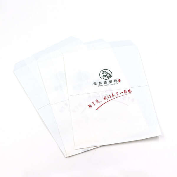 small greaseproof glassine wax kraft snack bread bag view 6