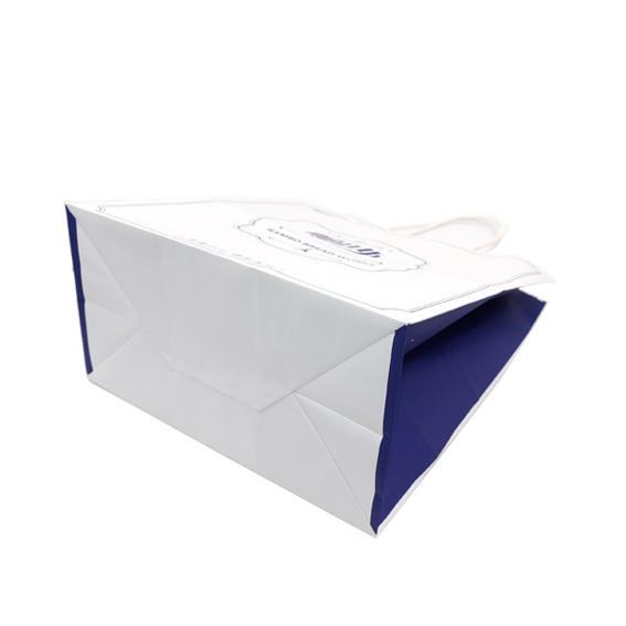food grade paper pastry cake wrapping paper bag with logo printing detail