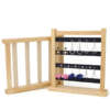 Bulk solid wood earring racks packed for export