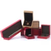 custom cardboard jewelry storage box for bracelet necklace ring view 3