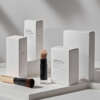 recycled paper skin care set lotion brush packaging box - front view