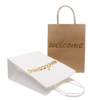 Printed recycled luxury T shirt shoes shopping bag for branded paper packaging