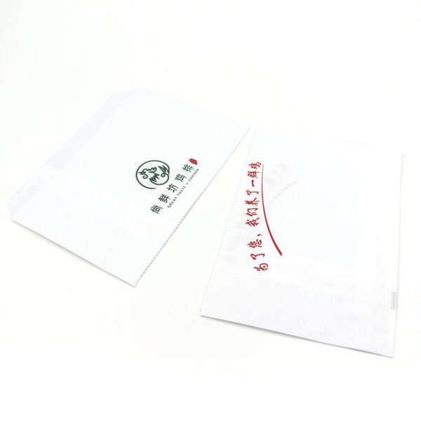 small greaseproof glassine wax kraft snack bread bag view 5