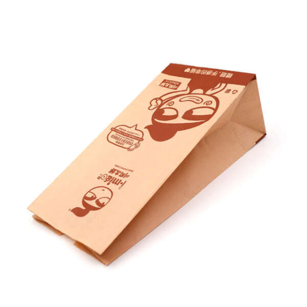 kraft paper pet food bag with custom logo print - custom logo option