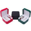 custom logo travel watch gift box with white plastic inside - product presentation