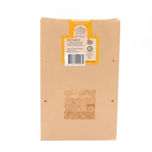 food grade white tin tie baby food paper bag view 1