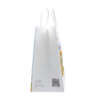 CMYK kraft gift paper bag production sample with export carton support