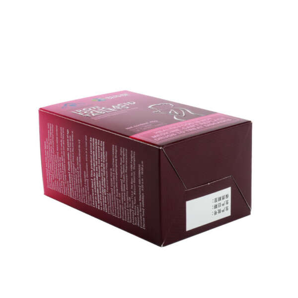 custom design health product paper card box packaging - retail presentation