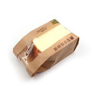 wax paper food bread toast bakery bag view 2