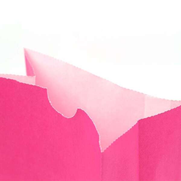Wholesale recyclable kraft flower food paper bag for custom paper bag orders