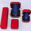 custom painted LED jewelry box for bracelet earrings necklace ring - product presentation