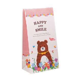 small food grade kraft coffee bean packaging bag view 1