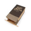 eco friendly composite kraft paper microwavable popcorn kraft snack bag with logo printing detail