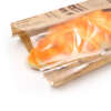 Custom flexo printed kraft bread bag for carton packing