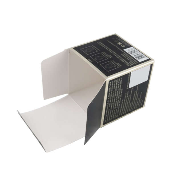 custom face cream lotion folding paper box with logo - product packaging use