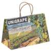 recyclable kraft grocery shopping paper bag for supermarket use view 6