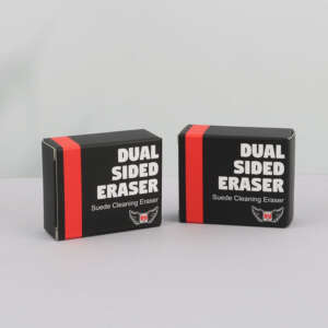 white card custom clean paper box packaging - open display view