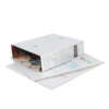 custom printed product paper sleeve foldable card box - retail presentation
