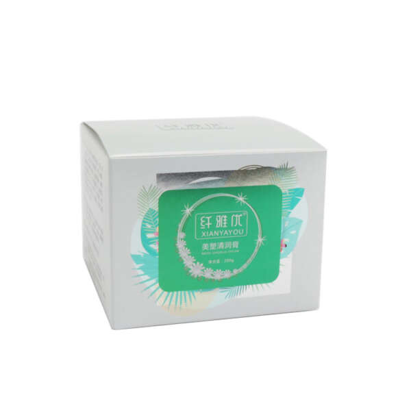luxury nutritive skin care face cream paper carton - custom logo option