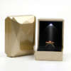 custom logo LED light ring jewelry storage box view 4