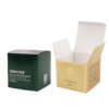 custom face cream lotion folding paper box with logo - open display view