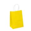 flexo printed supermarket cafe promotion paper bag with handles view 4