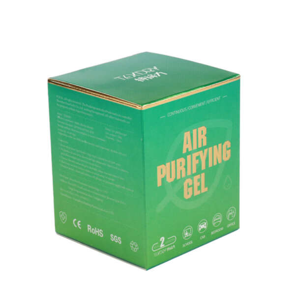 custom design health product paper card box packaging - print detail view