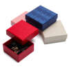 luxury printed heaven and earth cover paper jewelry box - front view