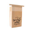 decomposable organic brown kraft popcorn food bag with window image 3