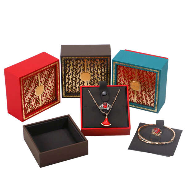 Festive drawer jewelry box for bracelet gift packaging