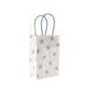 Custom green kraft craft candle gift bag for food, craft products, candles, online shopping and gift packaging