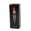 foldable cosmetic brush printed paper box with plastic window - retail presentation