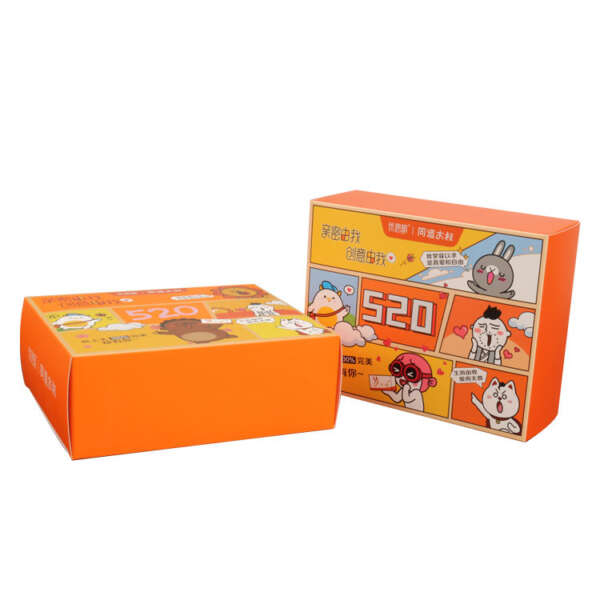 custom printed folding paper carton packaging - custom logo option