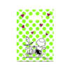 birthday cake paper bag for bakery shopping packaging - front view