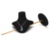 Custom mannequin jewelry display prop for necklace chains