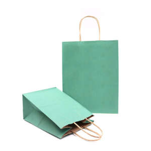 Custom foldable baby shower gift bag for return gifts, party favors, retail gifting and boutique packaging