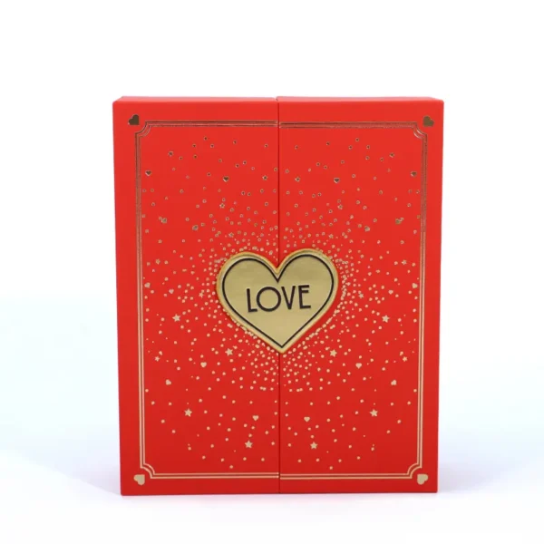 Wholesale heart shaped jewelry gift box for necklace sets