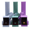 paper jewelry packaging box for pendant bracelet necklace ring - custom logo option