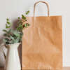 waterproof food grade kraft fast food paper bag full color view 3