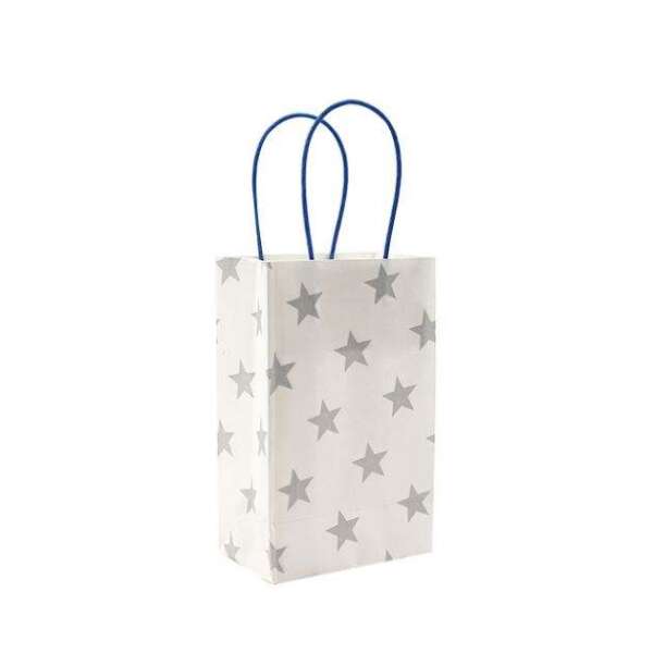 Custom reusable fashion kraft gift bag for fashion retail, gifts, boutiques and recyclable promotional packaging