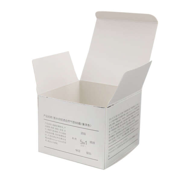 custom design cosmetic cardboard box with logo printing - retail presentation