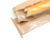 wholesale kraft toast bread paper bag for bakery food packaging - print detail view