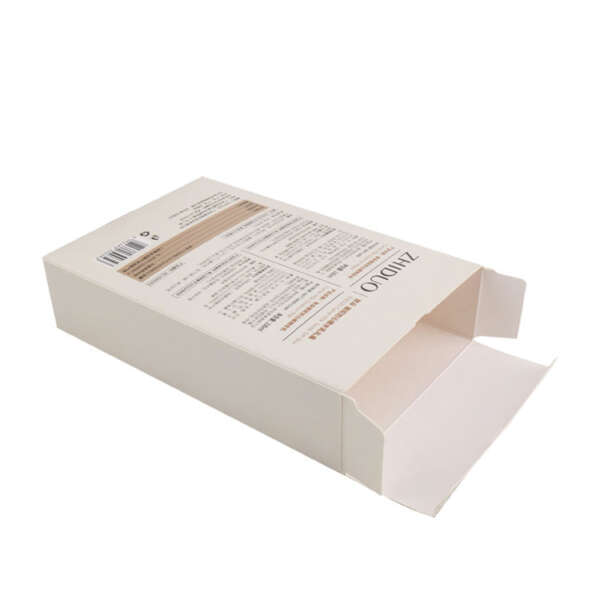 custom printed skin care cosmetic logo paper box - product packaging use