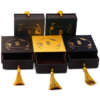 China style jewelry box with fitted storage insert