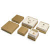 Jewelry set box with eco-friendly paper construction