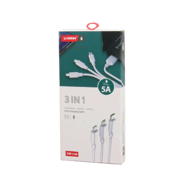 mobile phone USB charger electronic product paper box packaging - print detail view
