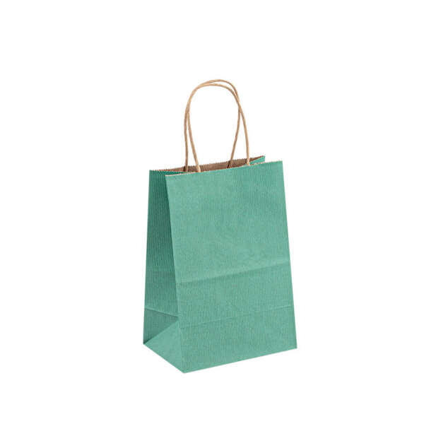 white kraft paper black white luxury kraft shopping bag with logo printing detail